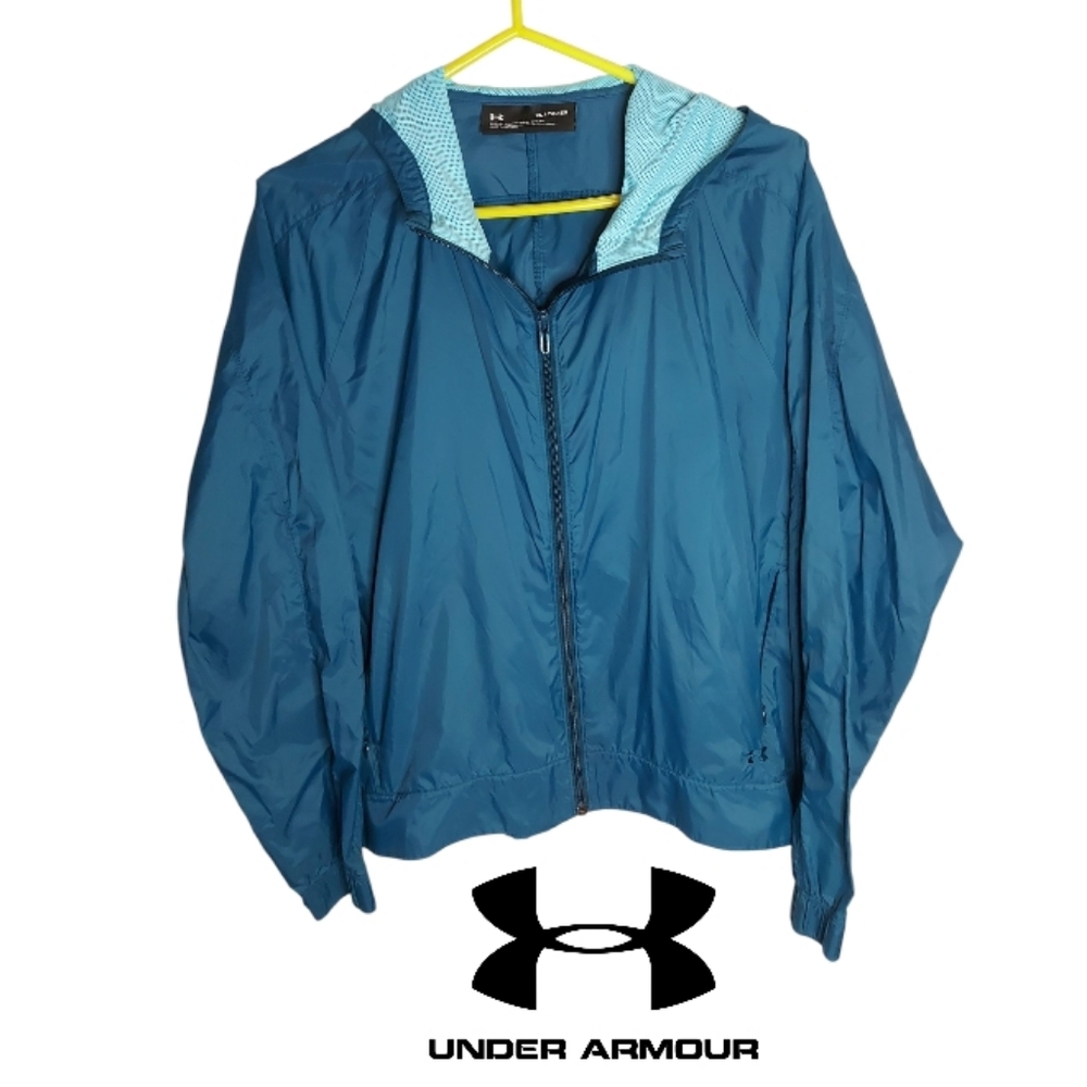 Under Armour Blue Windbreaker Jacket